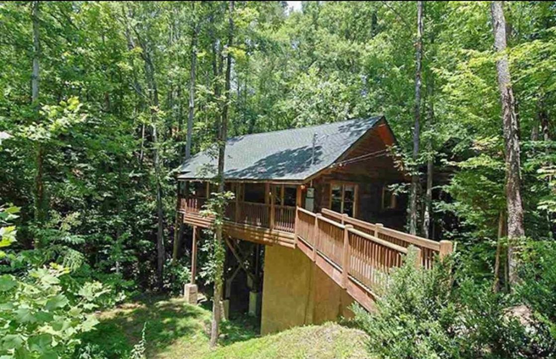 Creekside Paradise Found! One-Bedroom Mountain Cabin In Pigeon Forge Sevierville Exterior foto